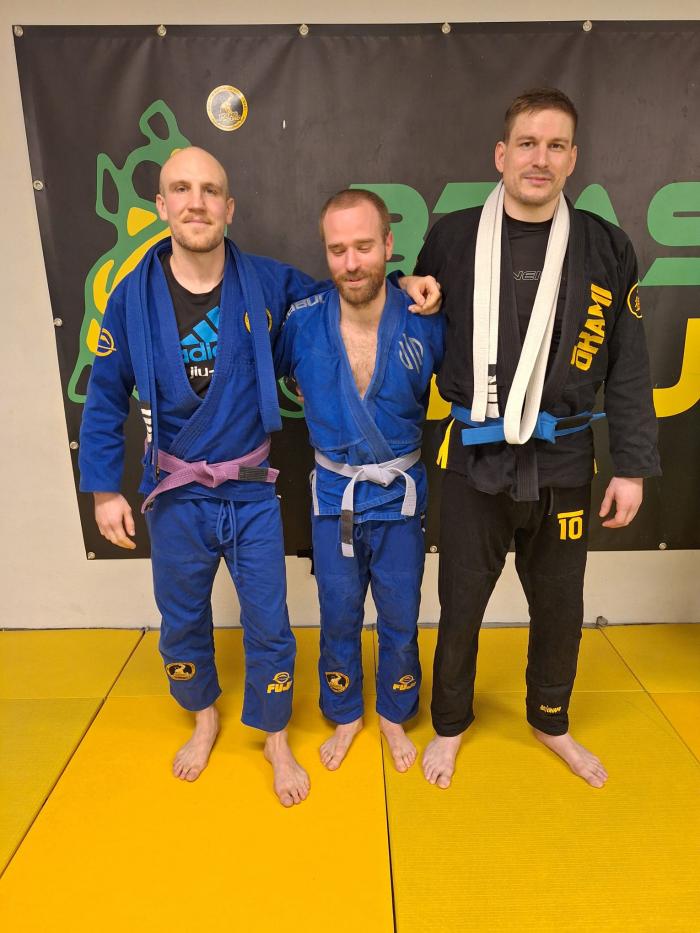 Blue belt · January 20, 2024 · Promoted by Christian Kamm