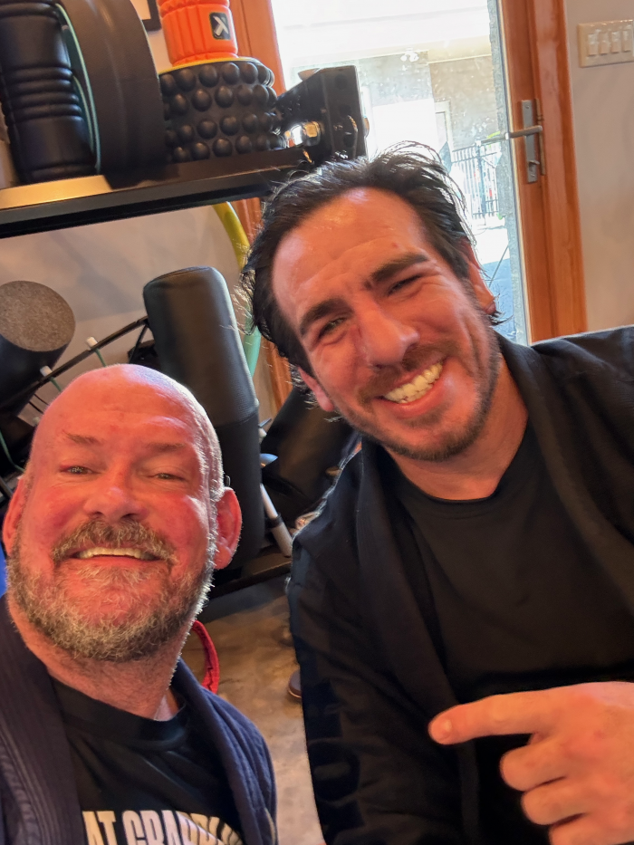 Rolling with Kenny Florian!