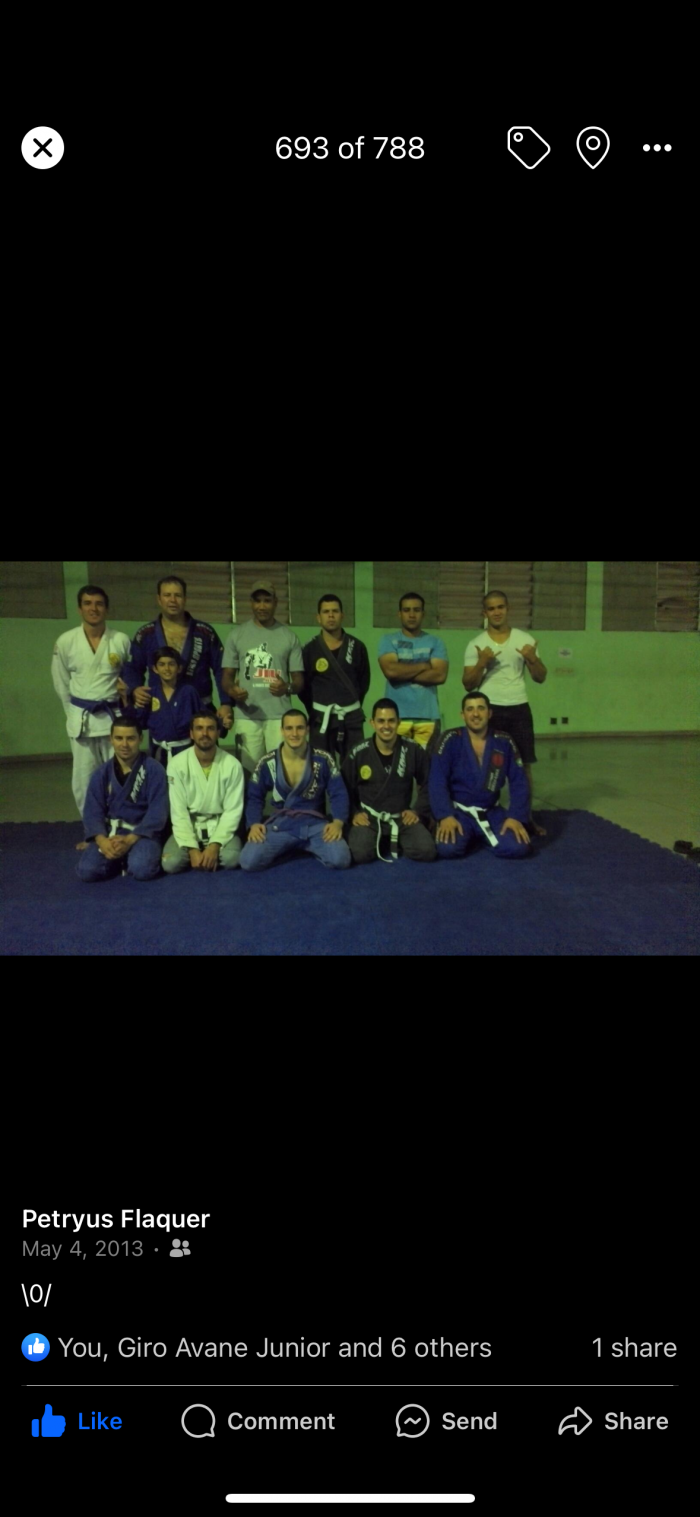 Purple belt · December 20, 2012 · Promoted by Fuscão Silva - Gracie Barra BJJ
