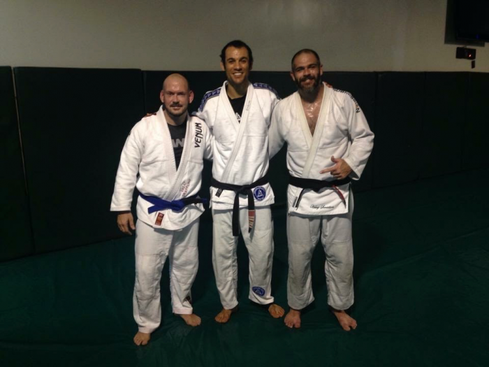 Training at the Gracie Academy in Torrence