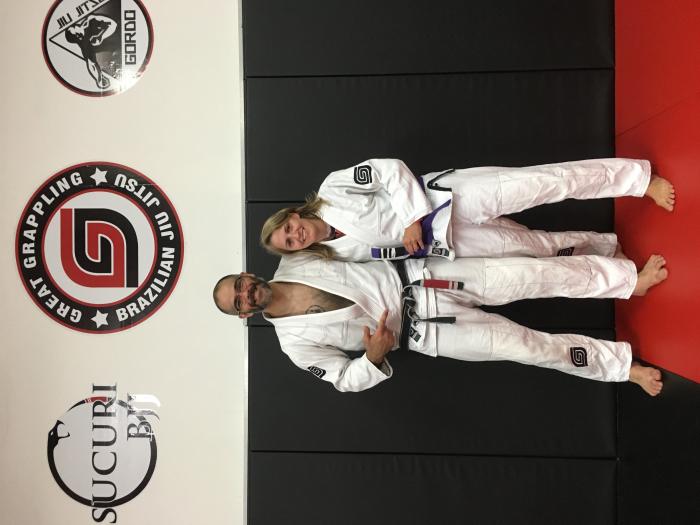 Purple belt · February 24, 2011 · Promoted by Dave Coles