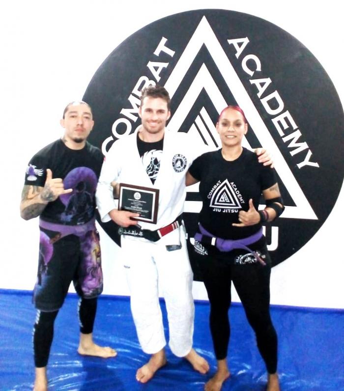 Purple belt · October 2, 2017 · Promoted by Clark Gracie