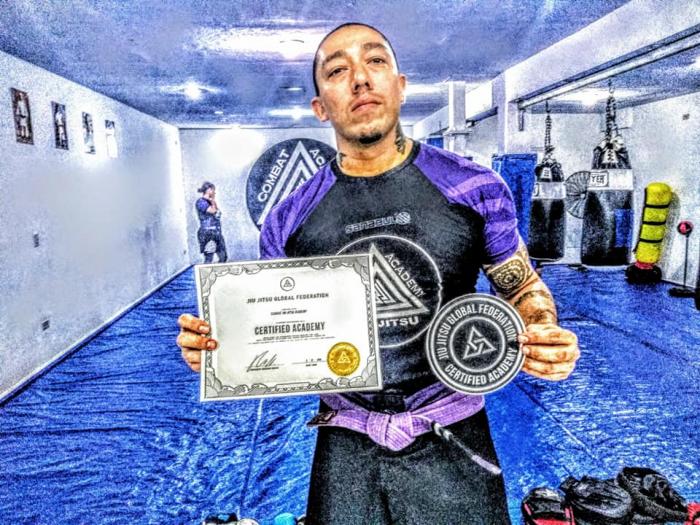 Purple belt · October 2, 2017 · Promoted by Clark Gracie