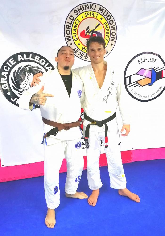Brown belt · August 18, 2022 · Promoted by Clark Gracie