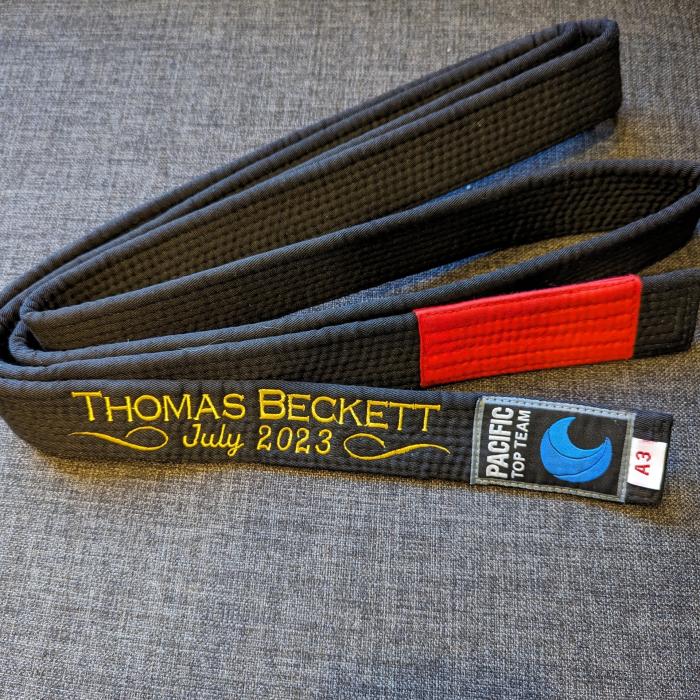 Black belt · July 13, 2023 · Promoted by Clint Cooper