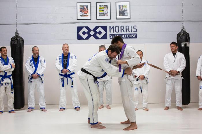 Brown belt · December 15, 2023 · Promoted by Chris Morris