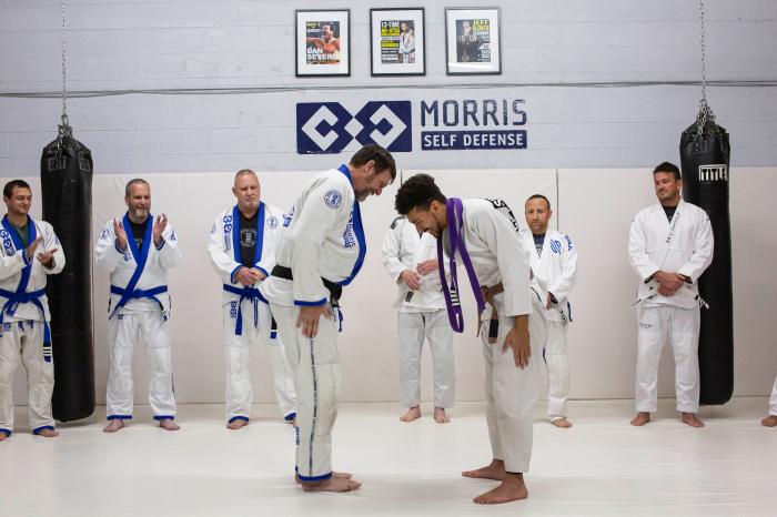 Brown belt · December 15, 2023 · Promoted by Chris Morris