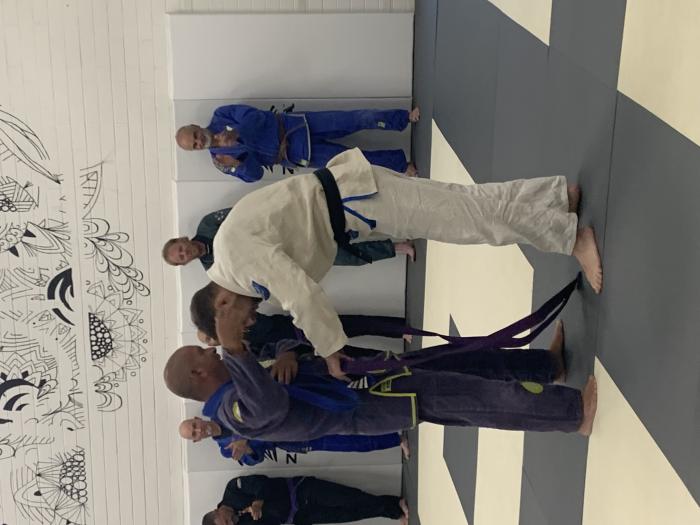 Purple belt · April 19, 2021 · Promoted by Aaron King