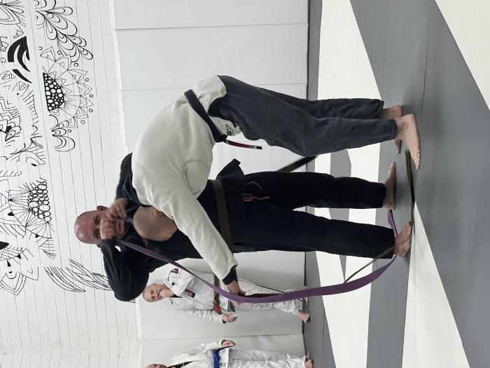 Brown belt · January 15, 2024 · Promoted by Aaron King