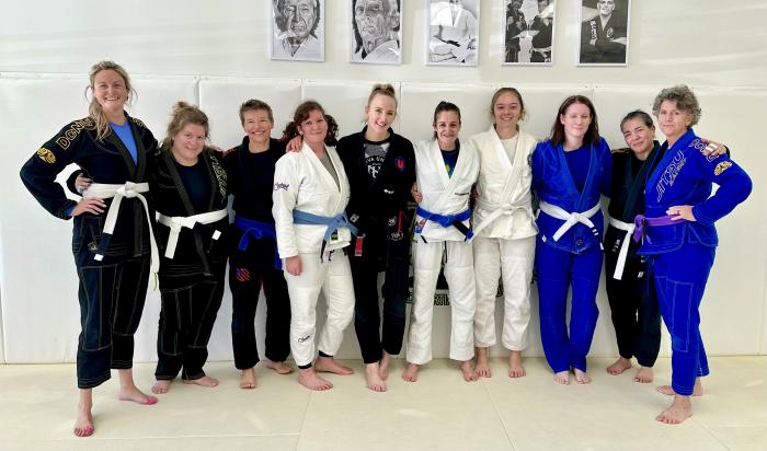 Jitsu Academy SC women’s class with Coach Jessica Cherman, 2024