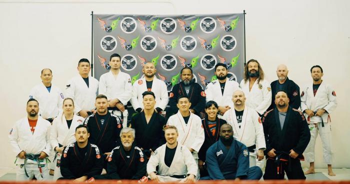 21 Black Belts at Fredson Paixao Academy