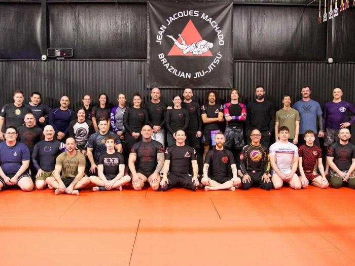 Leg lock seminar with Prof Ty Gay