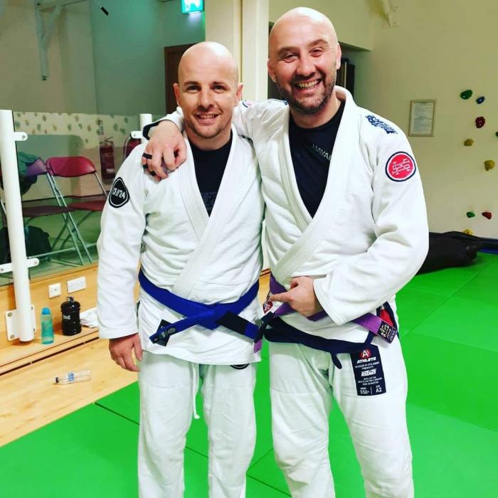 Blue belt · August 11, 2018 · Promoted by Jamie Phillips