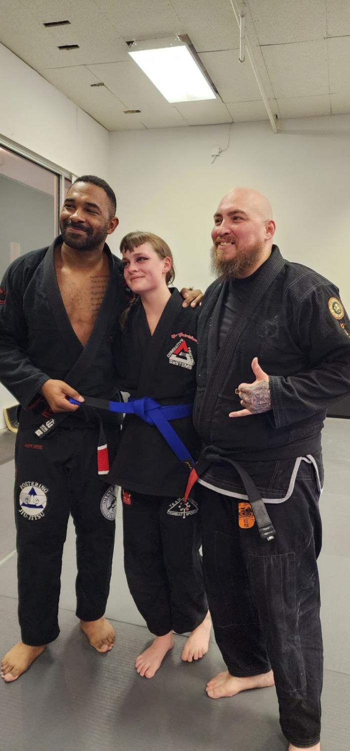 Blue belt · October 30, 2023 · Promoted by Anthony Santiago