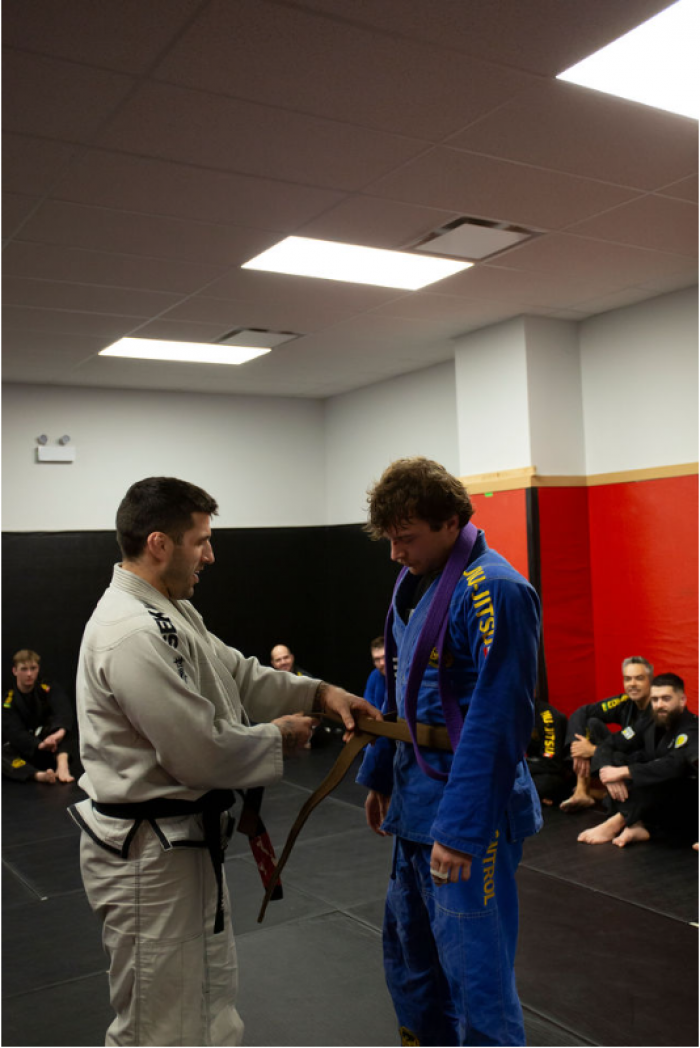 Brown belt · January 21, 2024 · Promoted by Jason Church