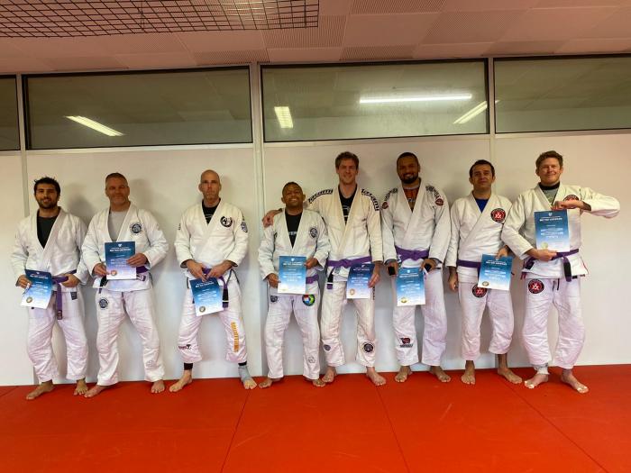 Purple belt · November 25, 2017 · Promoted by Harold Harder
