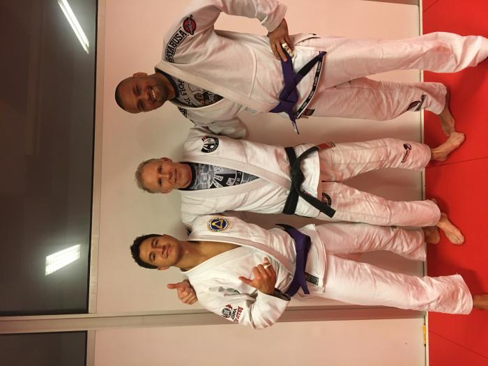Purple belt · November 25, 2017 · Promoted by Harold Harder