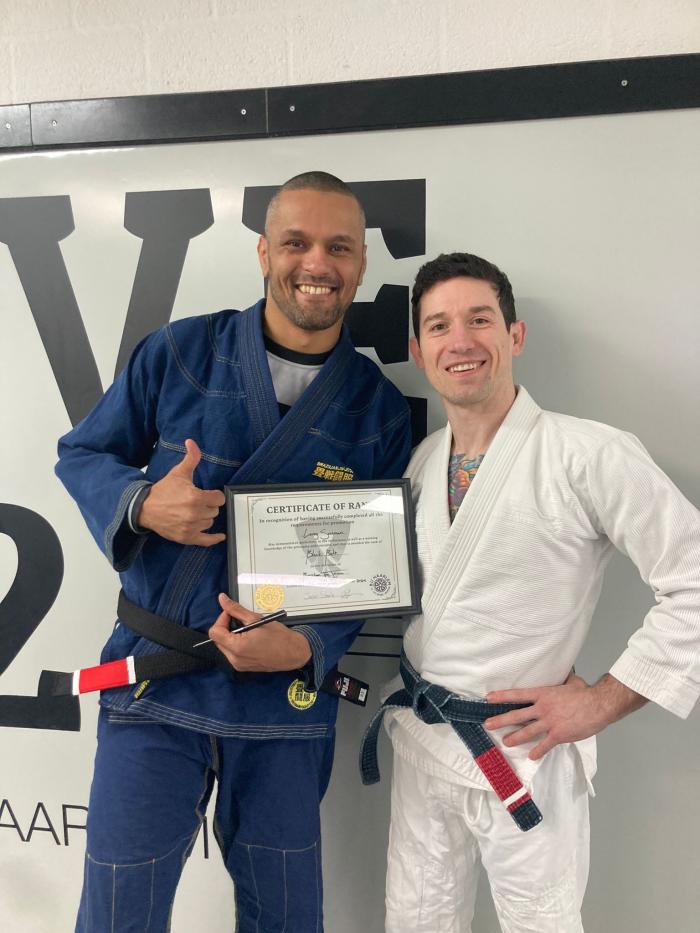 Black belt · January 11, 2024 · Promoted by Jason Steele