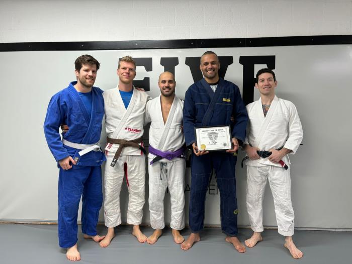 Black belt · January 11, 2024 · Promoted by Jason Steele