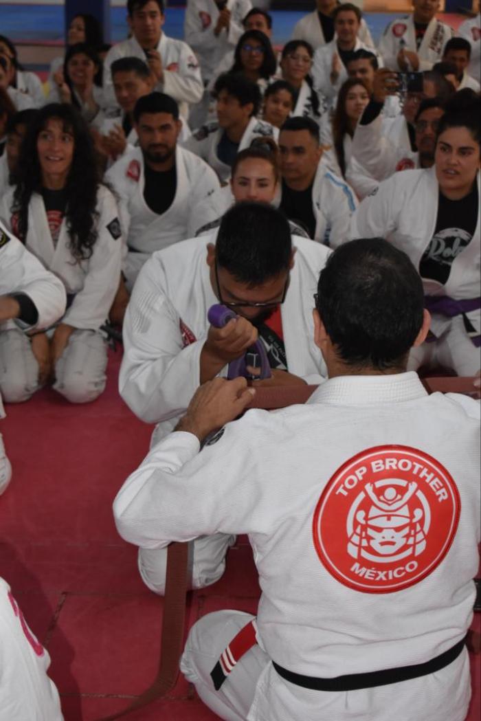 Brown belt · January 14, 2024 · Promoted by Angel Gómez