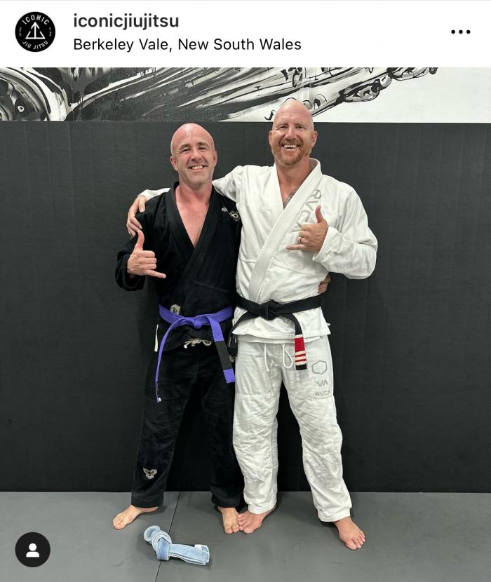 Purple belt · January 25, 2024 · Promoted by Grant Bradshaw
