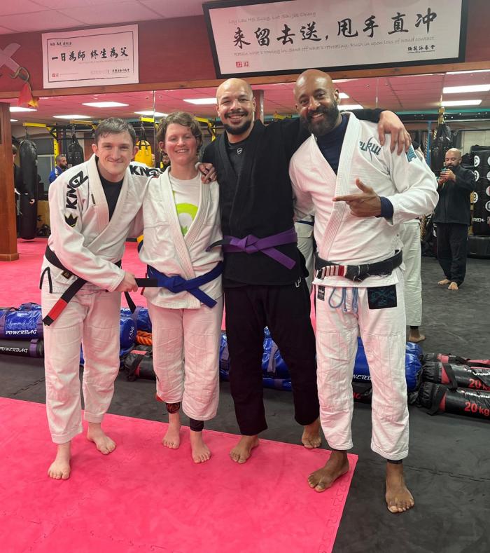 Purple belt · January 25, 2024 · Promoted by Mark Phillips