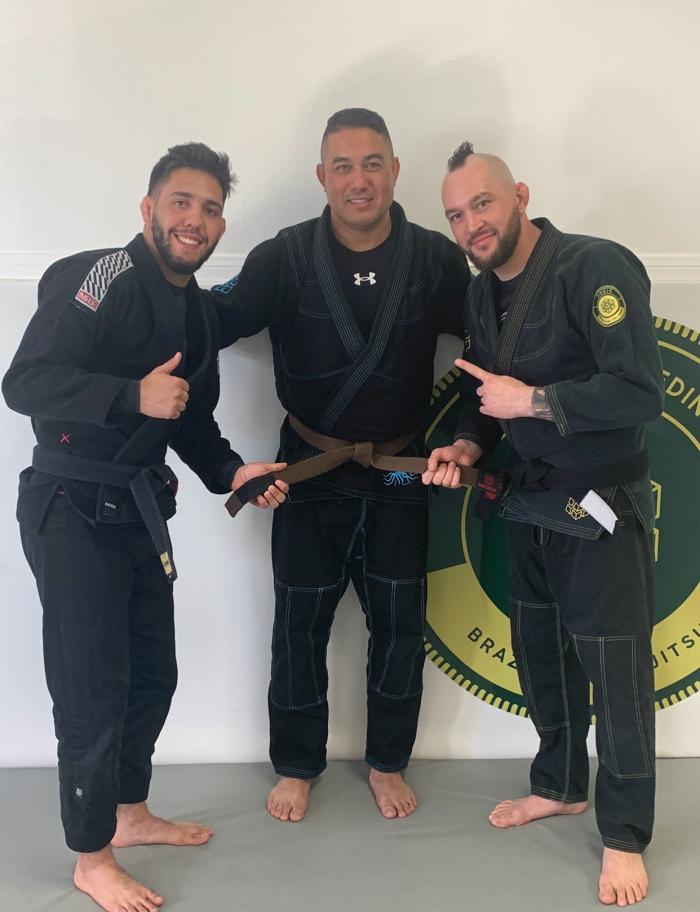 Brown belt · December 16, 2023 · Promoted by Professor Mike Medina