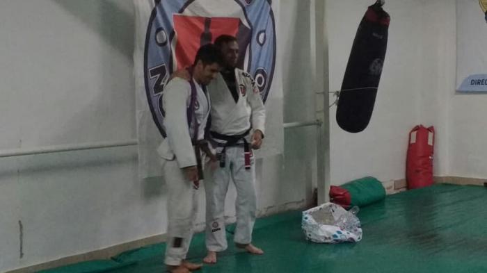 Brown belt · January 23, 2020 · Promoted by Luis Hernández