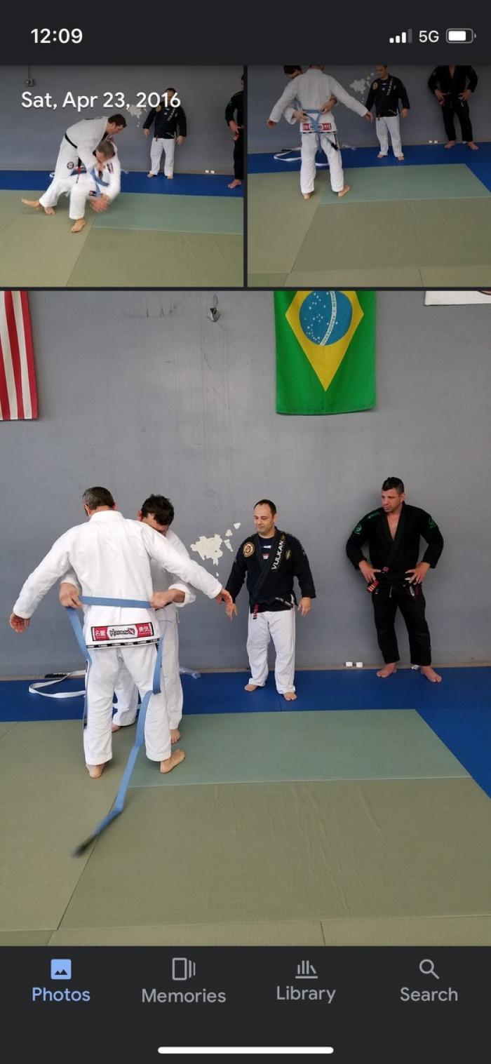 Blue belt · April 23, 2016 · Promoted by Samuel Puccio