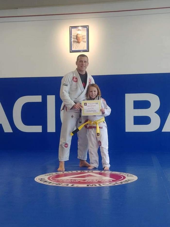 Yellow belt · July 16, 2019 · Promoted by Beau Viehmann