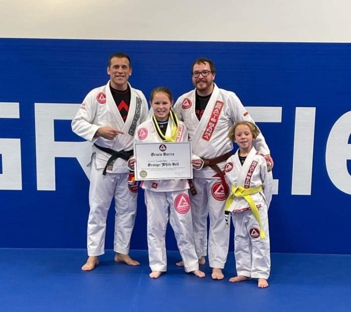 Orange belt · April 21, 2022 · Promoted by Beau Viehmann