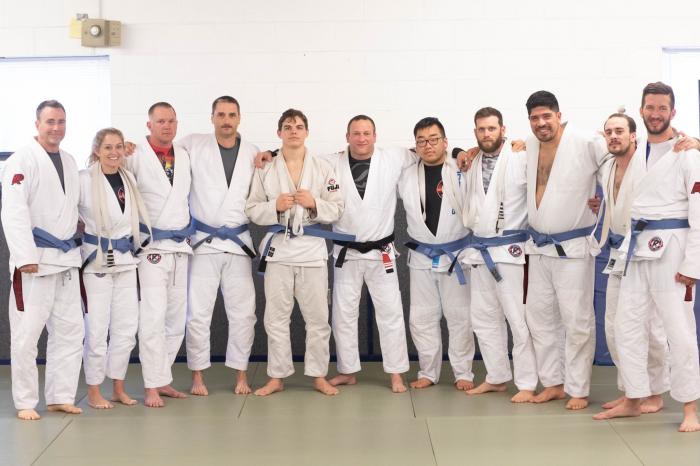 Blue belt · November 16, 2019 · Promoted by Mark Reding