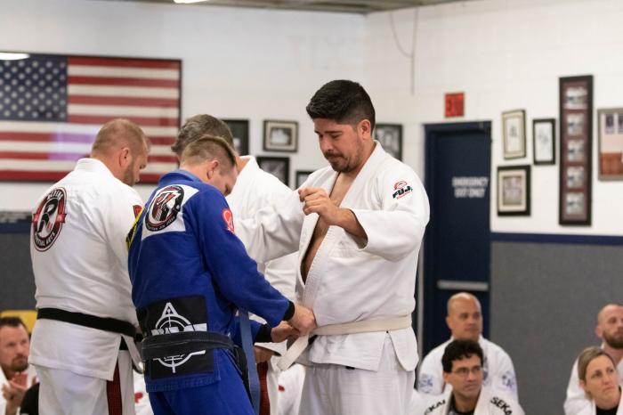 Blue belt · November 16, 2019 · Promoted by Mark Reding