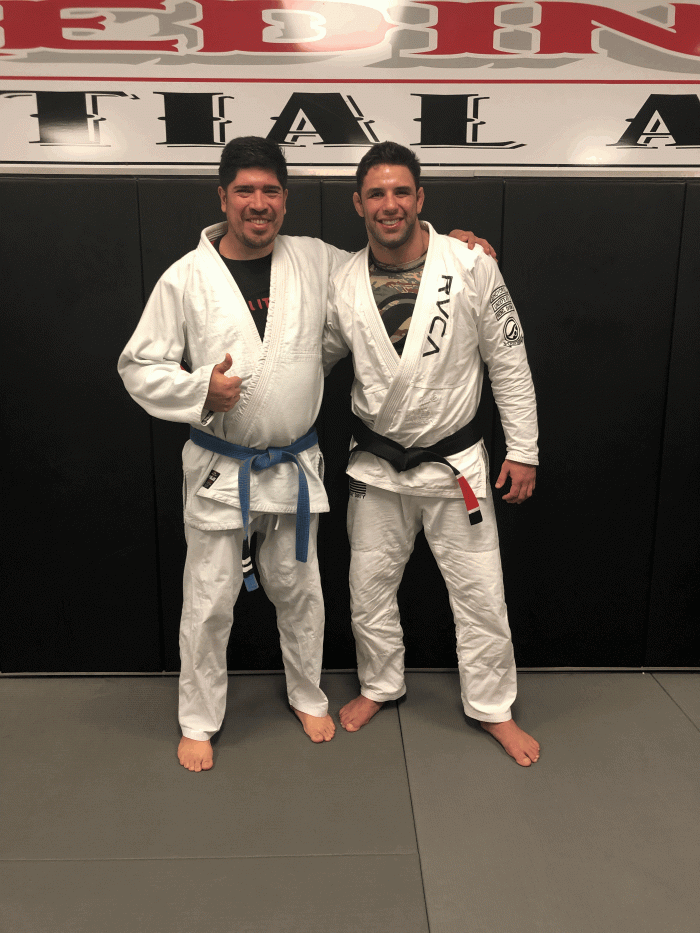 Blue belt · November 16, 2019 · Promoted by Mark Reding