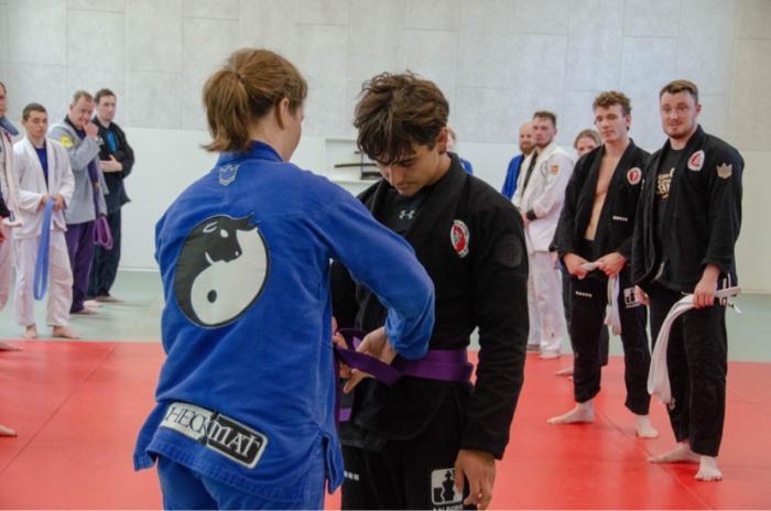 Purple belt · June 25, 2022 · Promoted by Camilla Hansen