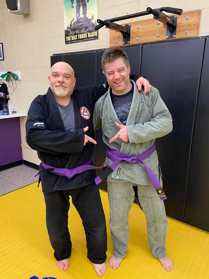 Purple belt · March 22, 2022 · Promoted by Colby Veronko