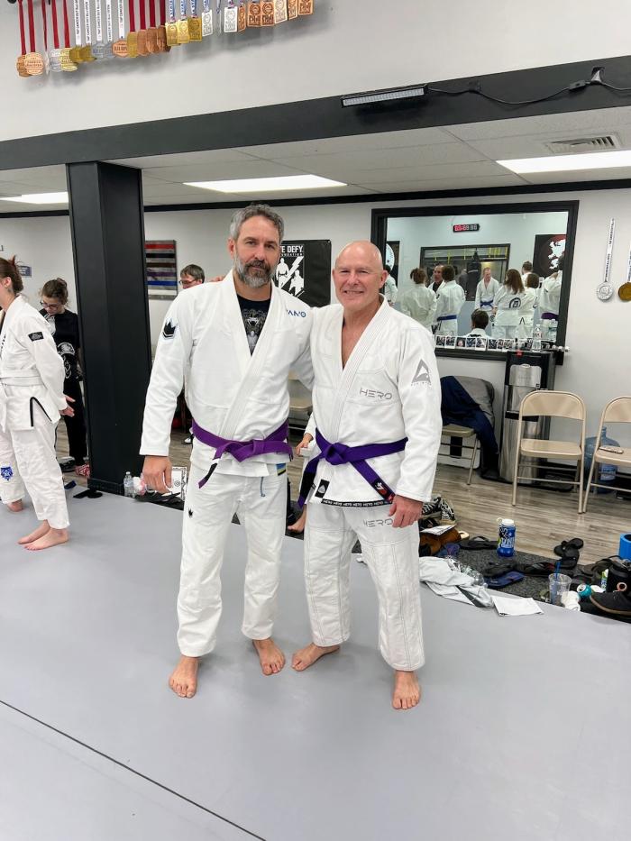 Purple belt · December 20, 2022 · Promoted by Hector Rosario