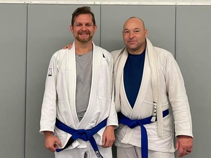 Blue belt · February 27, 2021 · Promoted by Brian Rose