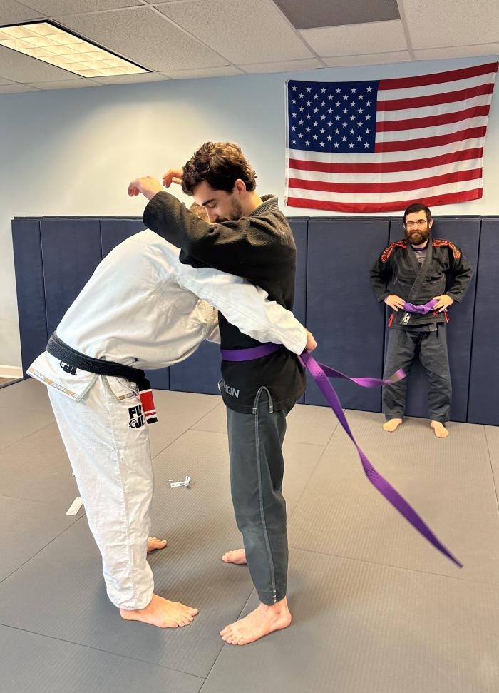 Purple belt · January 27, 2024 · Promoted by Mark Sweigart