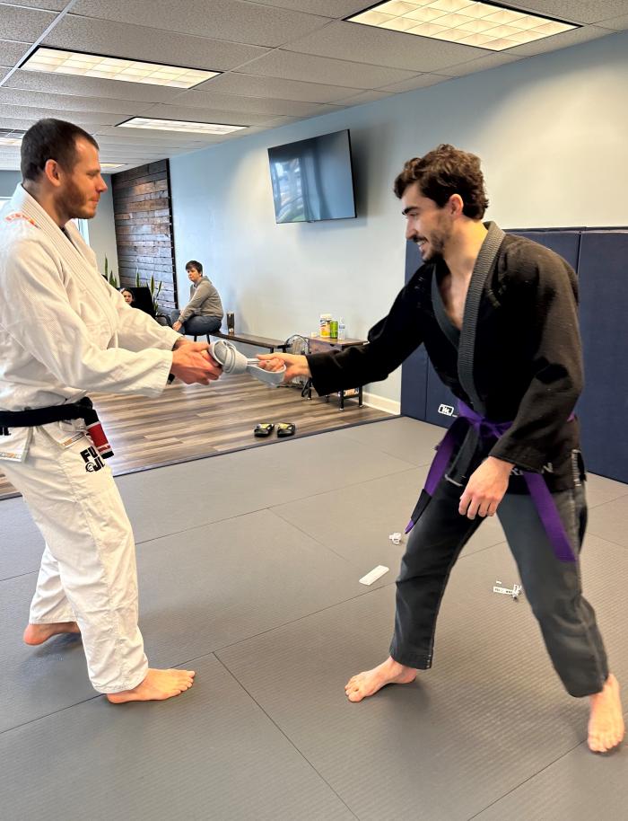 Purple belt · January 27, 2024 · Promoted by Mark Sweigart