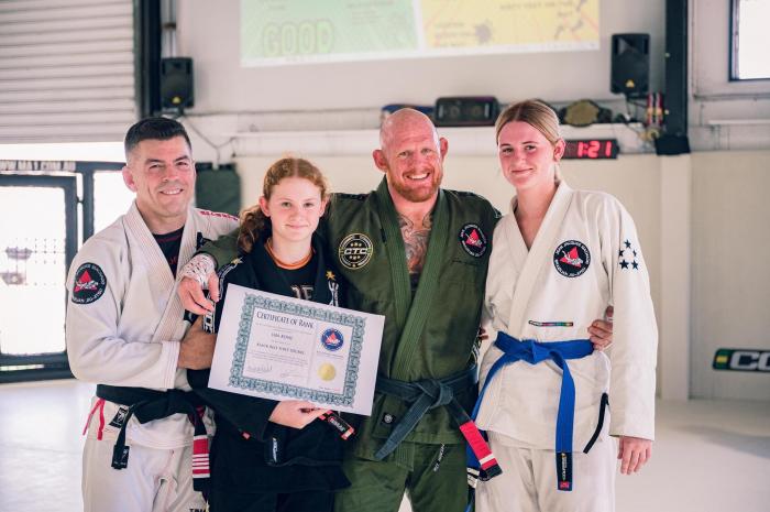 Black belt 1st degree · November 7, 2023 · Promoted by Jay Zeballos
