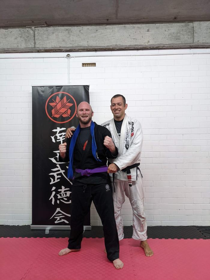 Purple belt · March 3, 2022 · Promoted by Donizette Junior