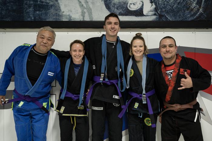 Purple belt · November 29, 2022 · Promoted by Heath Wigginton