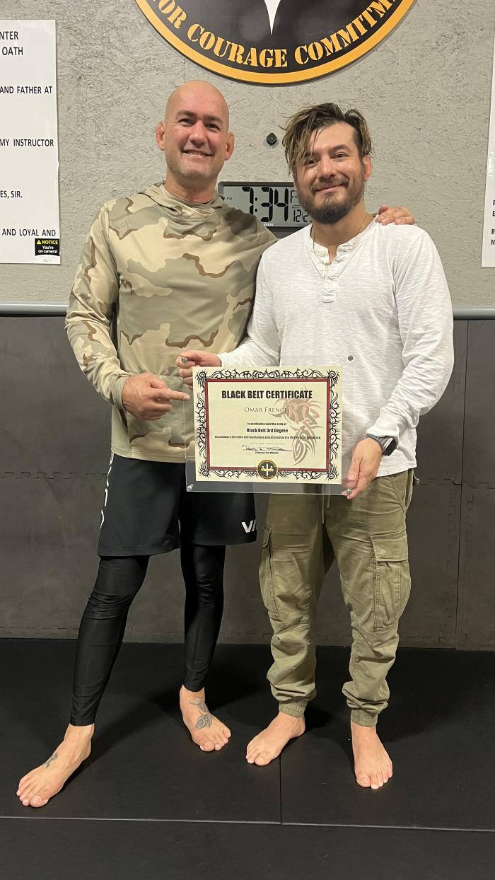Black belt 3rd degree · December 28, 2023 · Promoted by Piet Wilhelm
