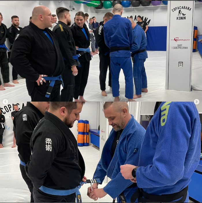 Blue belt · May 19, 2022 · Promoted by Jacek Wrobel