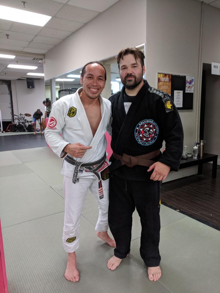 Brown belt · September 12, 2019 · Promoted by Omar Salvosa