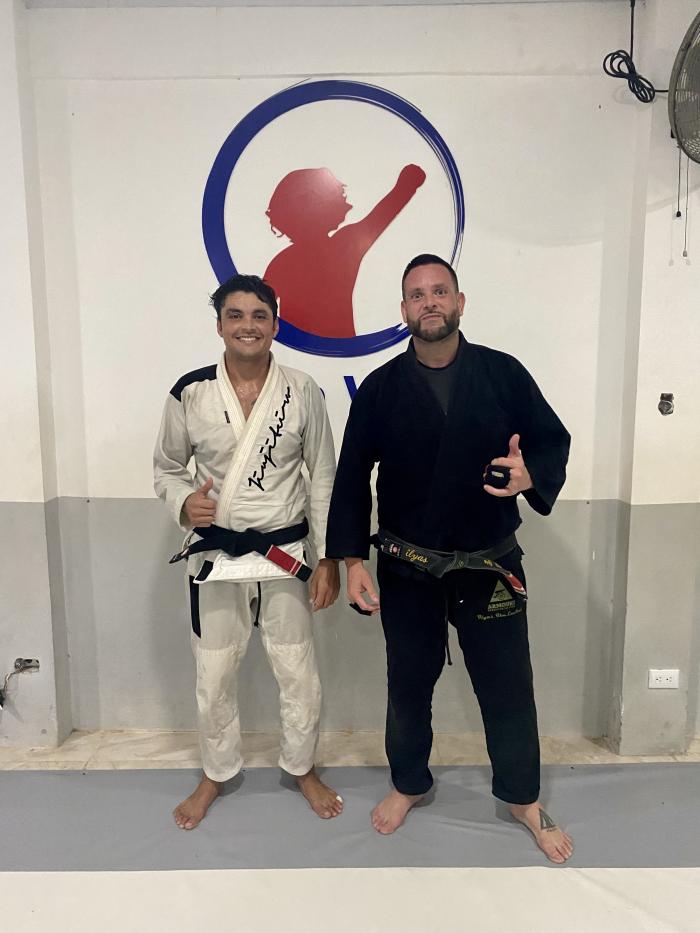 Jaco BJJ in Costa Rica where I help teach classes when I am in CR