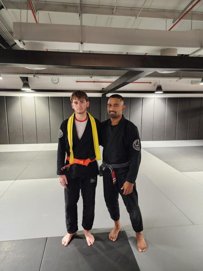 Orange belt · November 6, 2023 · Promoted by Ricky Rout