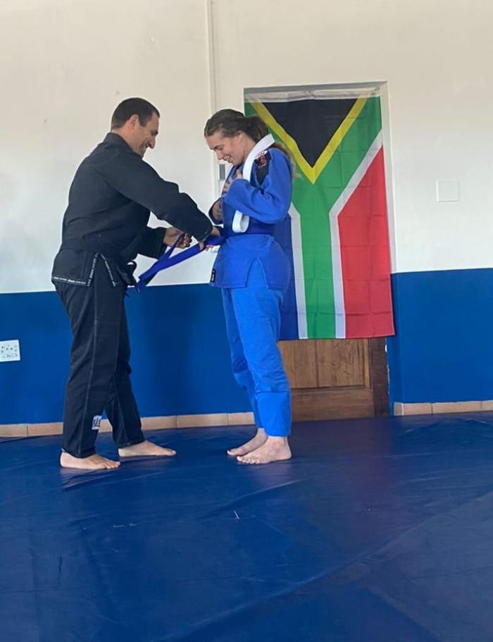 Blue belt · December 12, 2023 · Promoted by Jason Gregoriades