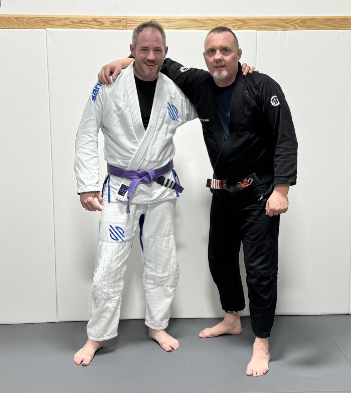 Purple belt · November 8, 2019 · Promoted by Eric Kolesar